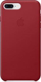 Apple Leder Case für iPhone 8 Plus rot