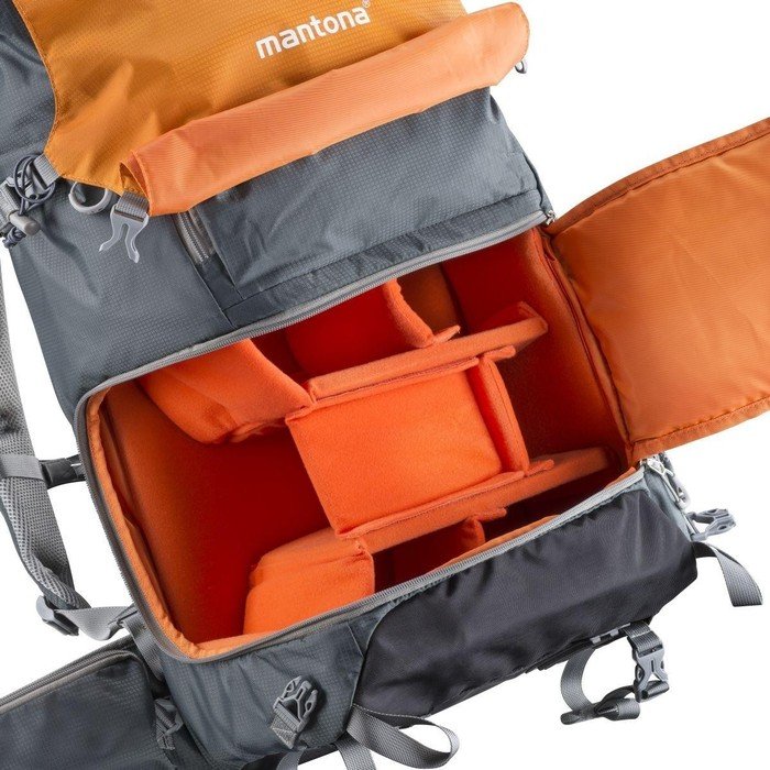 Mantona ElementsPro 50 plecak pomarańczowy