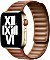 Apple Lederarmband mit Endstück M/L für Apple Watch 44mm sattelbraun (MY9J2ZM/A)