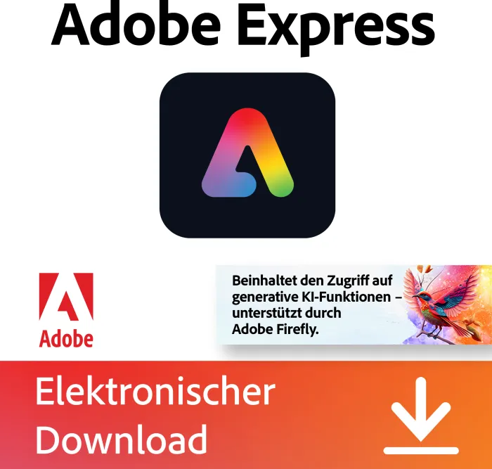 Adobe Adobe Express Premium, 1 rok, ESD (wersja wielojęzyczna) (PC)