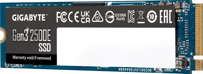 GIGABYTE Gen3 2500E SSD 2TB, M.2 2280 / M-Key / PCIe 3.0 x4