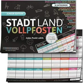 Stadt Land Vollpfosten - Junior Edition - "Jeder Punkt zählt"