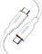 Anker Powerline III flow USB-C/USB-C 1.8m Cloud white (A8553021)