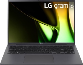 LG gram 16 (2024), szary, Core Ultra 7 155H, 16GB RAM, 1TB SSD, DE (16Z90S-G.AA79G)