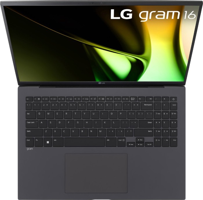 LG gram 16 (2024), szary, Core Ultra 7 155H, 16GB RAM, 1TB SSD, DE