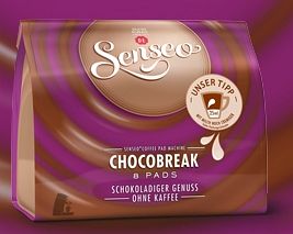 Douwe Egberts Choco pads senseo milka - En promotion chez Cora