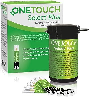 OneTouch Select Plus Teststreifen, 50 Stück