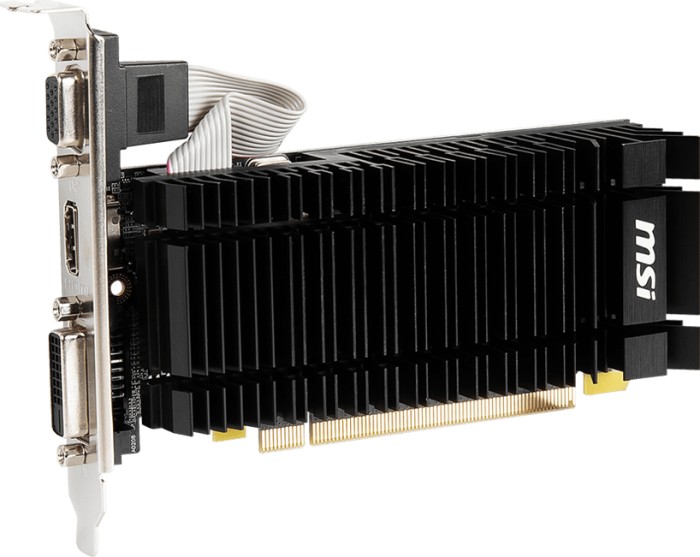 MSI GeForce GT 730, N730K-2GD3H/LPV1, 2GB DDR3, VGA, DVI, HDMI