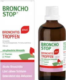 BRONCHOSTOP Bronchitis akut Tropfen 50ml