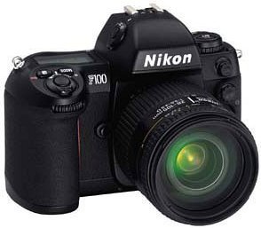 Nikon F100 (SLR) z obiektywem innej marki