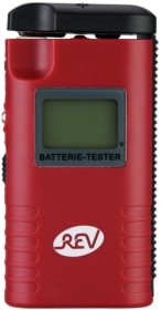 REV Ritter LCD Batterietester rot