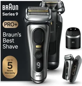 Braun Series 9 Pro+ 9577cc Wet&Dry edles Metall