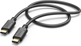 Hama Lade-/Datenkabel USB-C/USB-C, 1.5m, schwarz