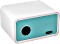 Basi mySafe 430 Tresor, blau-weiß, elektronisches Zahlenschloss (2018-0001-BLW)