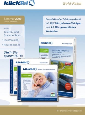 Buhl Data KlickTel Gold-Paket 2009 (deutsch) (PC)