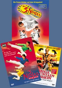 3 Ninjas Box (Fight & Fury/Kick Back/Mega Mountain Mission) (DVD)