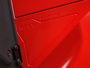 NZXT Phantom 410 czerwony, okienko akrylowe
