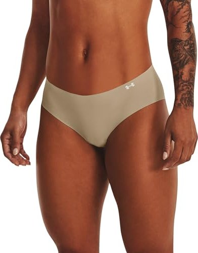 Women's panties Under Armour PS Thong 3 Pack - beige/white