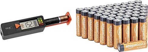 TFA Dostmann Batterietester BatteryCheck schwarz