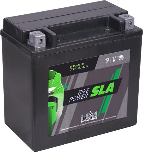 Starke AGM Motorradbatterie Blei Akku Sure Batterie 12V/12Ah