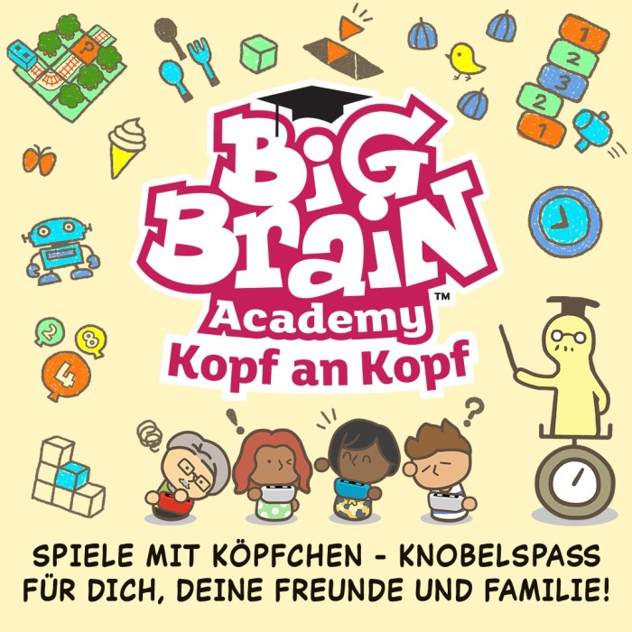 Nintendo Big Brain Academy Brain vs. Brain