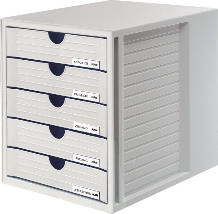 Schubladenbox Büro Dokumentenablage Ablagesystem Ablagebox Bürobox Systembox 