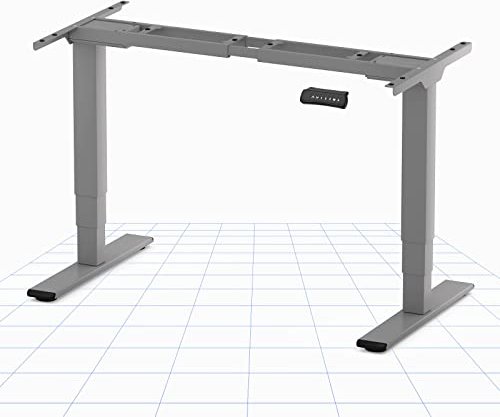 Flexispot E5 elektrycznie höhenverstellbares siedzenie-Steh-podstawa biurka szary