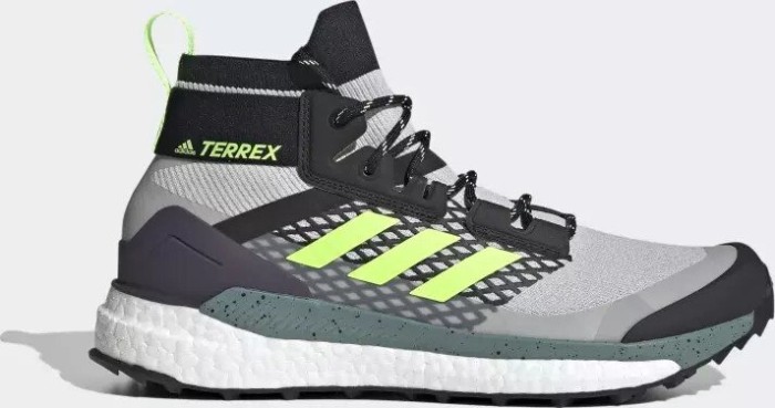 adidas Terrex Free Hiker grey two/core black/signal green (Herren)