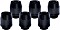 Alphacool HF compression fitting TPV metal G1/4" on 12.7/7.6mm black, 6-pack (17454)