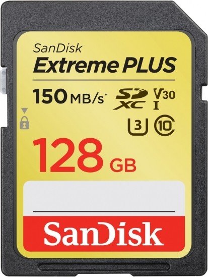 SanDisk Extreme PLUS, SD UHS-I U3, V30, Rev-Wx