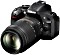 Nikon D5200 schwarz mit Objektiv AF-S VR DX 18-55mm II und AF-S VR DX 55-300mm Vorschaubild