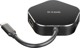 D-Link 4-in-1 USB-C Hub with HDMI/Power Delivery