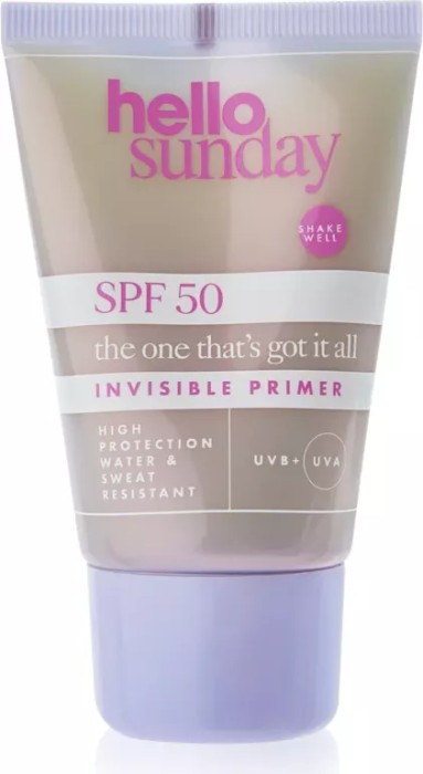 Hello Sunday the one that's got it all Primer Sonnencreme LSF50, 50ml