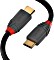 Lindy 0.5m USB 2.0 Typ C Kabel 3A Anthra Line (36870)