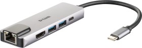 D-Link 5-in-1 USB-C Hub with HDMI/Ethernet/Power Delivery (DUB-M520)