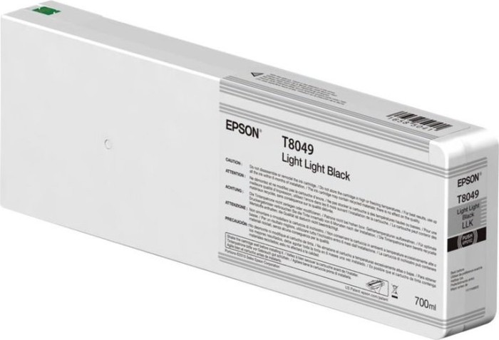 Epson tusz T8049 Ultrachrome HD szary jasny