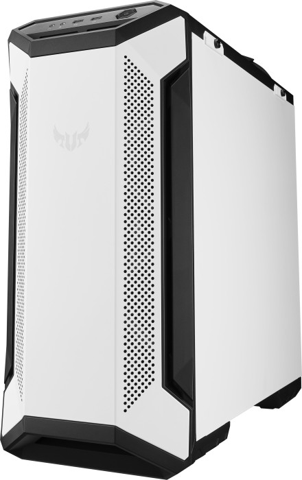 ASUS TUF Gaming GT501 White Edition, biały, szklane okno