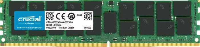 Crucial LRDIMM 128GB, DDR4-2666, CL22-19-19, ECC