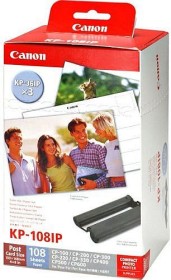 Canon KP-108IP Fotopapier 10x15cm inkl. Farbband, 108 Blatt