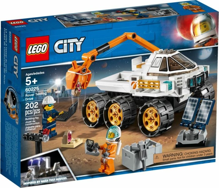LEGO City Space - Jazda próbna łazikiem