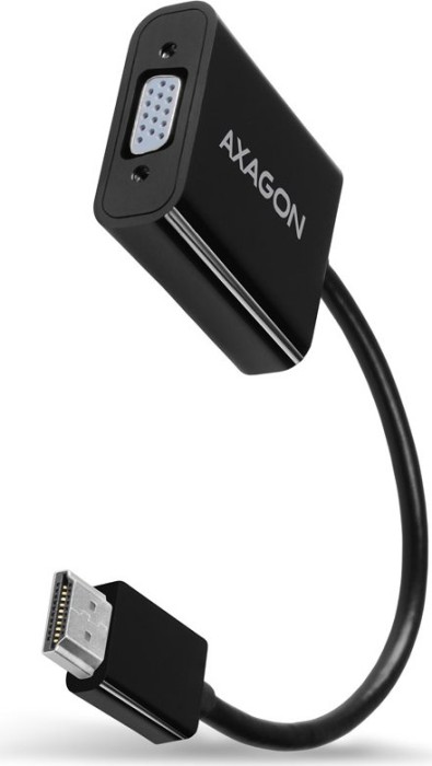 AXAGON HDMI 1.4 wtyczka na VGA gniazdko, aktywne, kabel przejściówka, 15cm