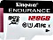 Kingston High Endurance R95/W45 microSDXC 128GB, UHS-I U1, A1, Class 10 (SDCE/128GB)