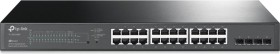 TP-Link TL-SG2400 JetStream Rackmount Gigabit Smart Switch, 24x RJ-45, 4x SFP, 250W PoE+