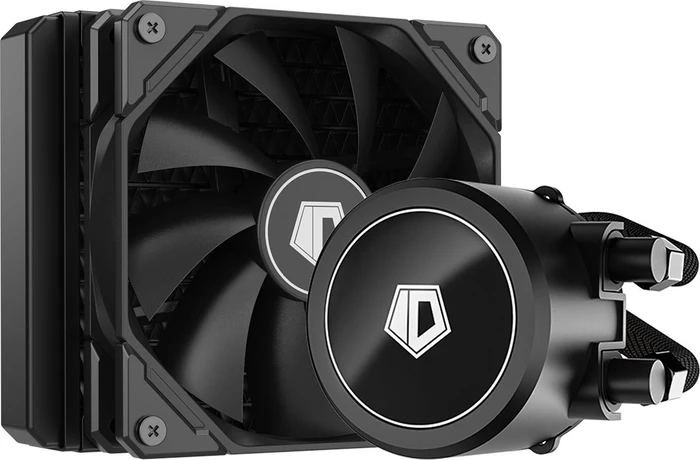 ID-COOLING FROSTFLOW X 240 SNOW CPU-Wasserkühler – AIO-Kühler Mit Weißem LED-Licht, 2x120mm PWM-Lüfter, Für Intel & AMD