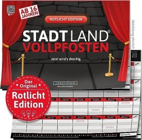 Stadt Land Vollpfosten - Rotlicht Edition - "Jetzt wird's dreckig"