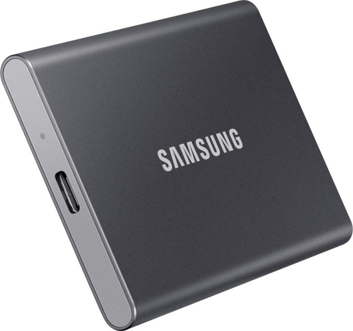 Samsung Portable SSD T7 grau 2TB, USB-C 3.1