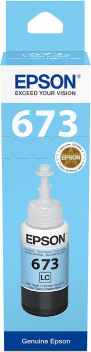 Epson Tinte 673 cyan hell