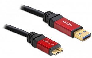DeLOCK Premium USB-A 3.0 na USB 3.0 Micro-B kabel przejściówka, 3m