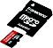 Transcend Premium R45 microSDHC 8GB Kit, UHS-I, Class 10 (TS8GUSDU1)