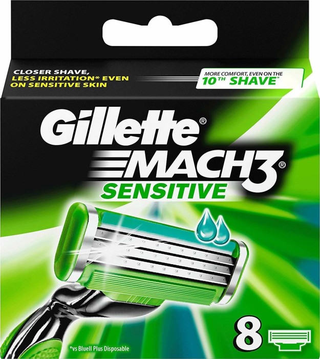 Gillette Mach3 Sensitive Power Ersatzklingen ab € 18,50 (2024